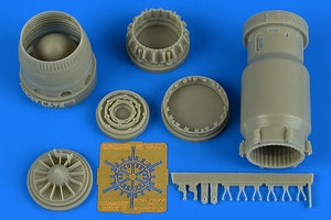 Aires 4742 MiG-27 Flogger late exhaust nozzle -opened 1/48 TRUMPETER