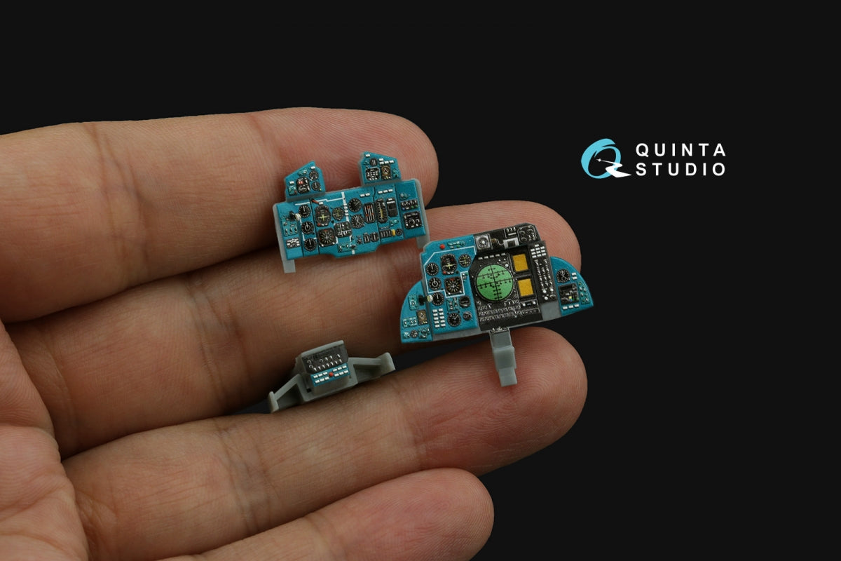 Quinta Studio QDS-48504 MiG-31B 3D-Printed &amp;amp; colored Interior on decal paper (Hobby Boss) (Small version) 1/48 – Bild 8