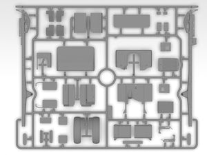 ICM 35603 Monty&amp;#39;s Office Caravan 1/35 – obrázek 10