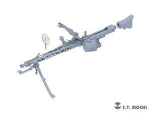 ET Model P06-001 WWII German Mg42 Machine Gun &amp;amp; Ammo Box (3D Printed) 1/6 – image 3