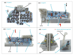 Quinta Studio QDS-72168 Su-17M3 3D-Printed colored Interior on decal paper (Modelsvit) (small version) 1/72 – image 8