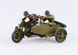 Pit-Road G50 IJA Type 97 Motorcycle Rikuo with Figure 1/35 – image 4