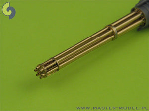 Master AM-32-029 M61 A1 Vulcan - Six-barrelled rotary 20mm cannon - turned barrels with etched barrel clamps 1/32 – image 3