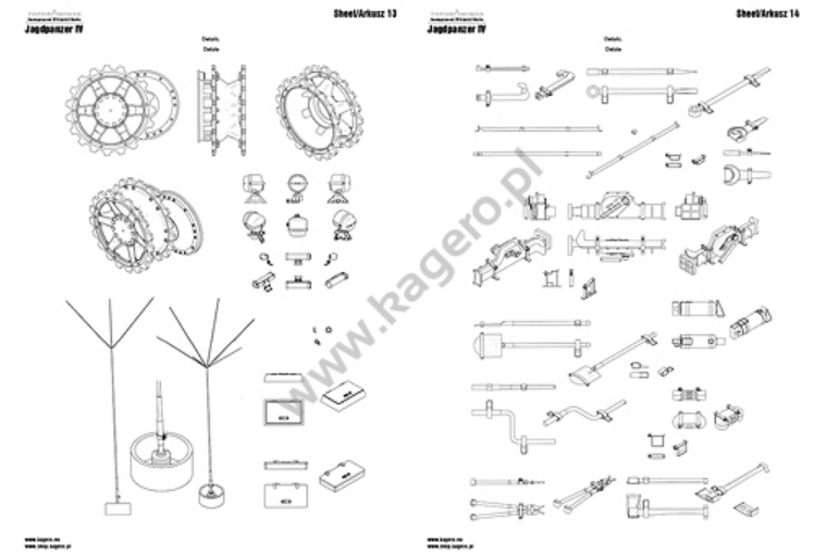 Kagero 7085 Jagdpanzer IV L/48 and L/70 EN/PL – Bild 3