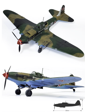 Academy 12357 Il-2m3 Berlin 1945 1/48 – image 8