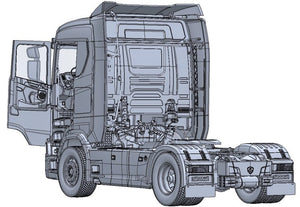 Italeri 3961 Scania S770 4x2 Normal Roof - LIMITED EDITION 1/24 – obrázek 7