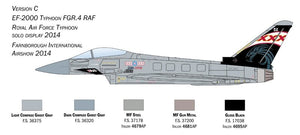 Italeri 1457 EF-2000 Typhoon In RAF Service 1/72 – image 3