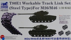 Bronco AB3565 T-80E1 Kit de chenilles fonctionnelles 1/35