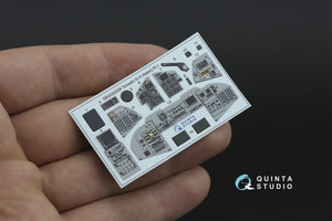 Quinta Studio QDS+32228 Tornado Gr.4 3D-Printed &amp;amp; colored Interior on decal paper (Italeri) (Small version) (with 3D-printed resin parts) 1/32 – image 6