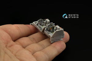 Quinta Studio QD72080 F-4J Late 3D-Printed &amp;amp; colored Interior on decal paper (Fine Molds) 1/72 – image 9