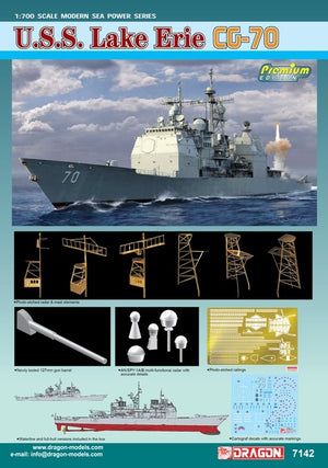 Dragon 7142 USS Lake Erie CG-70 1/700 – image 2