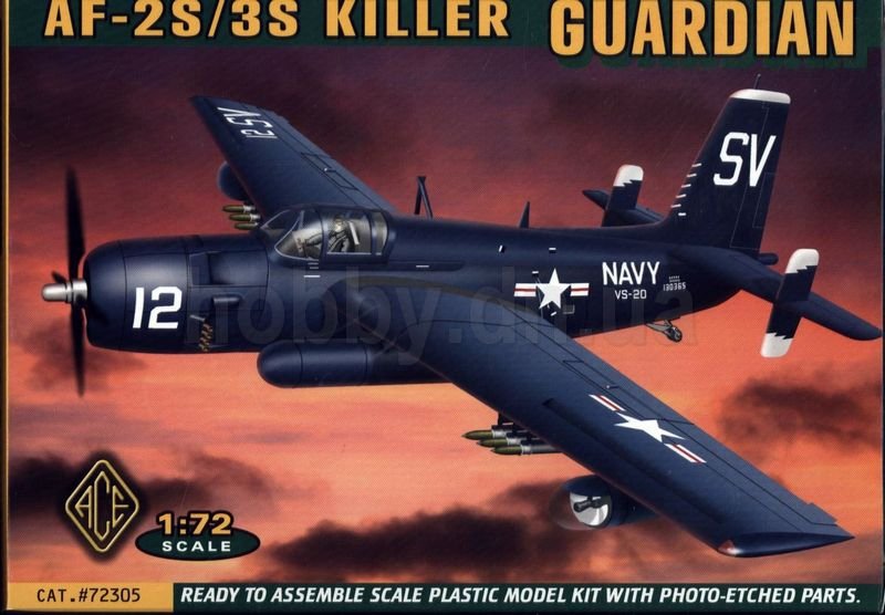 ACE 72305 Grumman AF-2S/3S Guardian (killer) 1/72