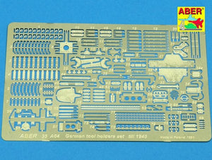 Aber 35A004 German Tool Holders to 1945 (1/35)