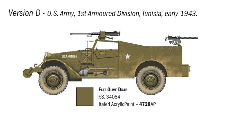 Italeri 7063 M3A1 Scout Car 1/72 – image 5