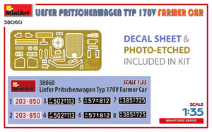 MiniArt 38060 LIEFER PRITSCHENWAGEN TYP 170V FARMER CAR 1/35 – image 2