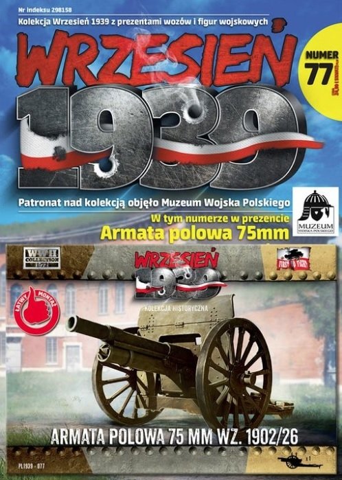 First to Fight PL077 75mm wz.1902/26 field gun