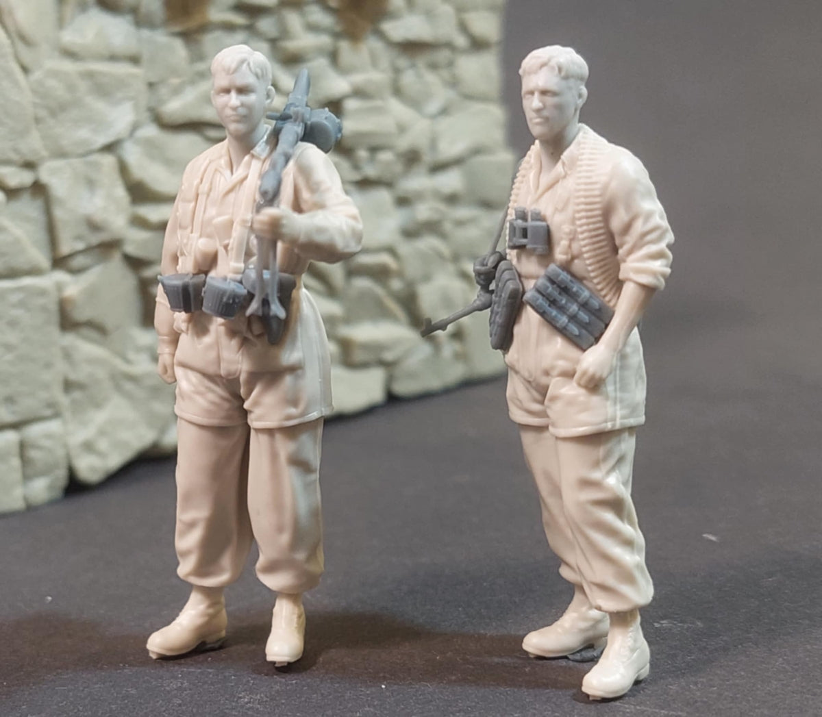 Panzer Art FI35-249 Ensemble d'équipe allemand Fallschirmjager MG34 1/35