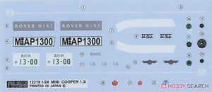 Fujimi 126777 RS-3 Old Mini Cooper 1.3i 1/24 – image 3