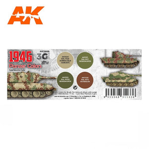 AK Interactive AK11669 3G 1946 PANZER COLORS 4x17 ml – image 2
