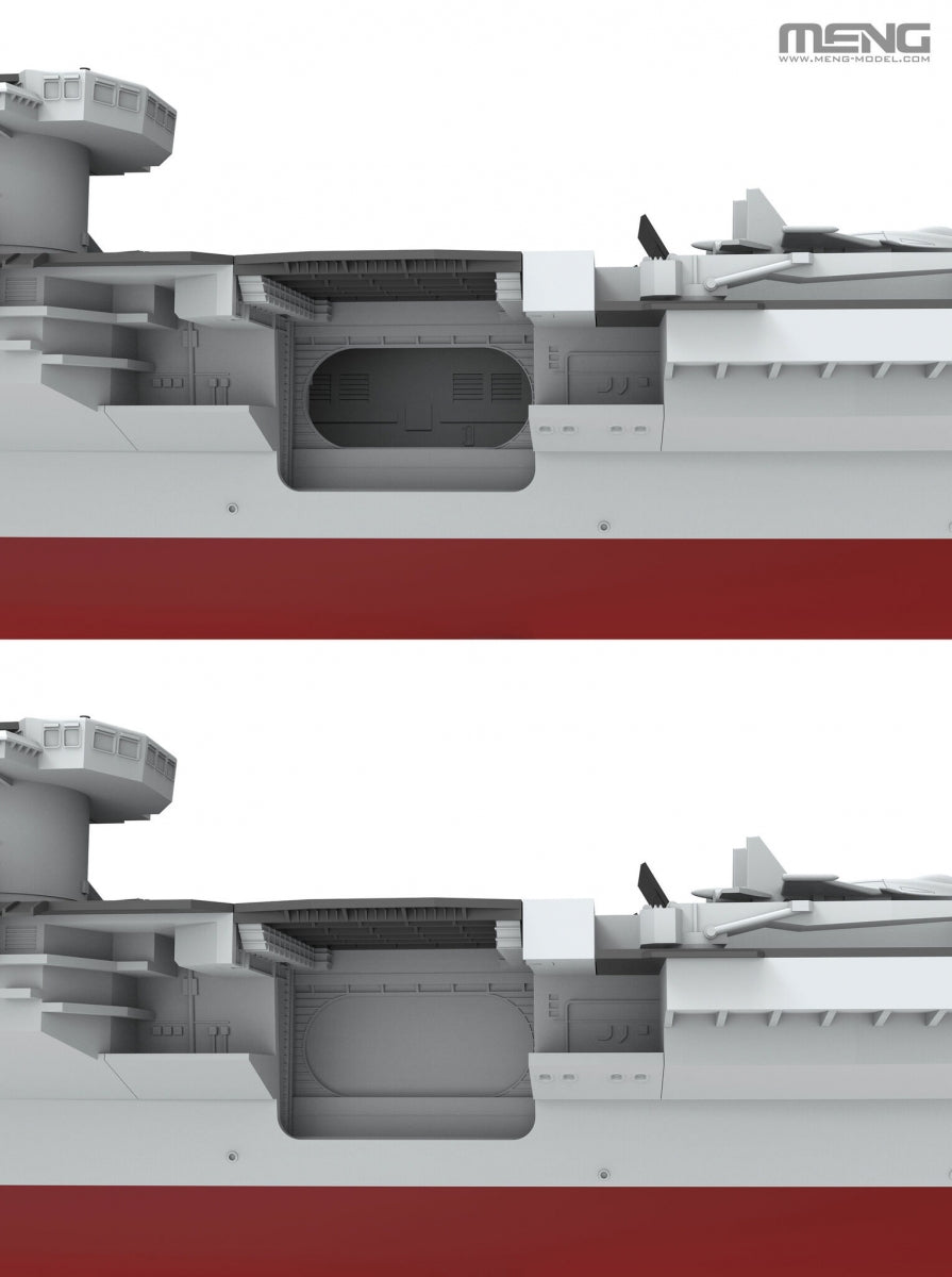 Meng Model PS-010 Aircraft Liaoning 1/700 – image 7