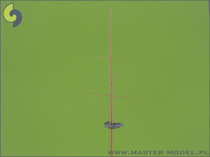Master SM-350-024 Russian cruiser Varyag (1899) masts and yards set – obrázek 3