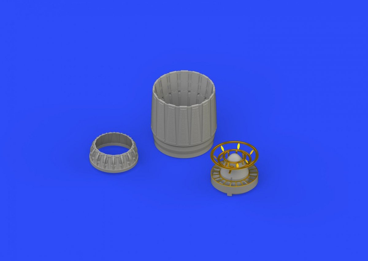 Eduard 648314 F-4J exhaust nozzles ZOUKEI MURA 1/48 – immagine 4