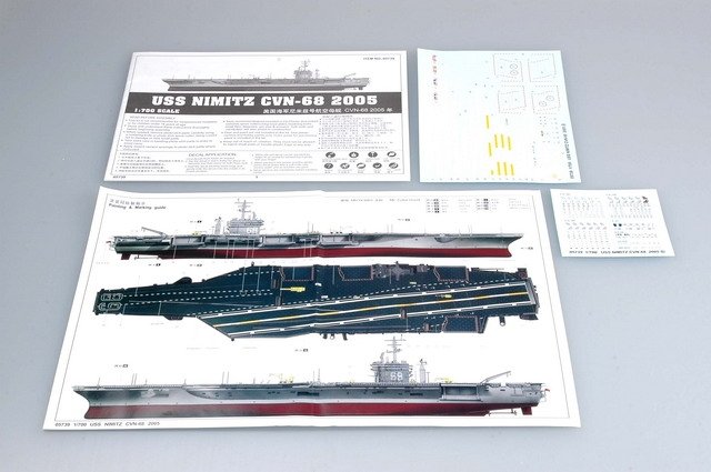 Trumpeter 05739 USS NIMITZ CVN-68 2005 1/700 – image 9