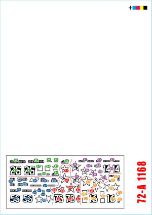 Star Decals 72-A1168 72-A1168 US 6th Armored Division 2 The Super-Sixth in Europe 1944-45 1/72 – image 2