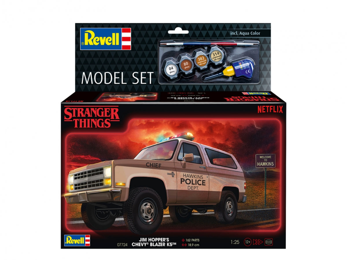 Revell 67724 &amp;#39;Stranger Things&amp;#39; Chevrolet K5 Blazer (Model Set) 1/25 – Bild 3