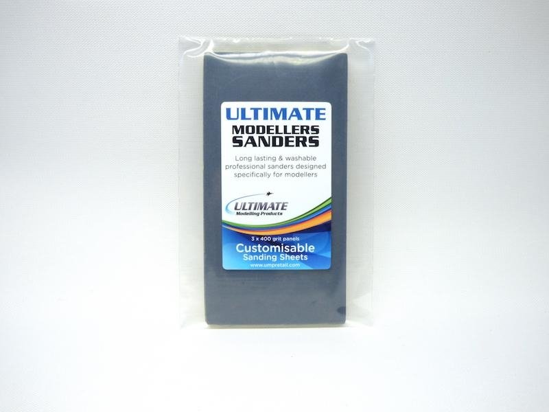 Ultimate Modeling Products UMP056 Ultimate Customisable Sanding Sheets - 400 grit
