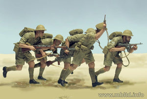 Master Box 3580 British Infantry in action (North Africa 1941-1943). Desert Battles. Kit 2 1/35 – image 3