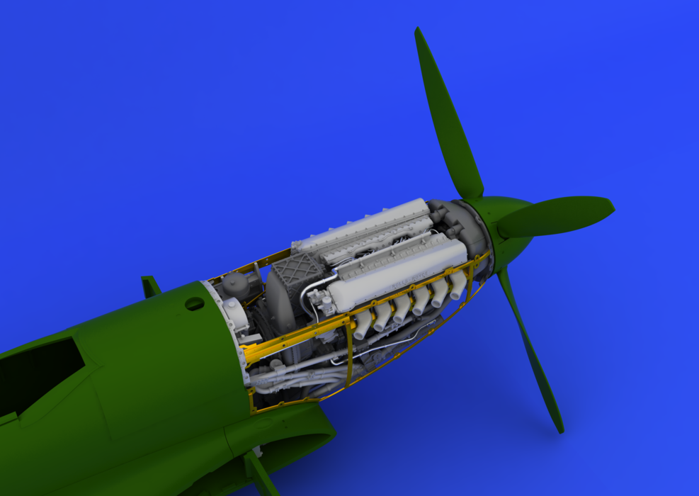 Eduard 648112 Spitfire Mk. IX engine 1/48 (Eduard) – imagen 6