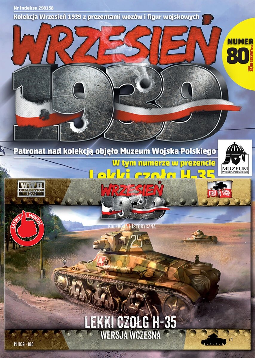 First to Fight PL080 Light Tank H-35 1/72