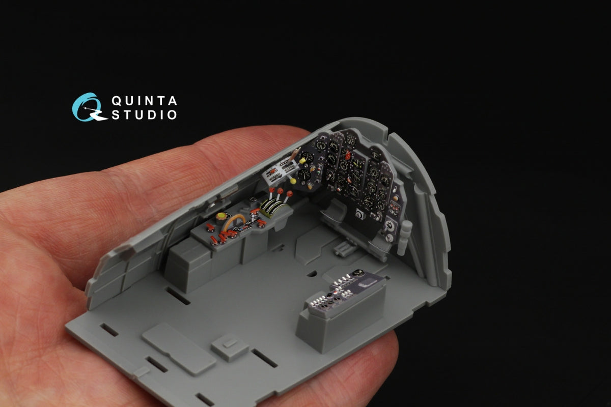 Quinta Studio QD32245 N1K2-J Shidenkai 3D-Printed &amp;amp; colored Interior on decal paper (Hasegawa) 1/32 – obrázek 8