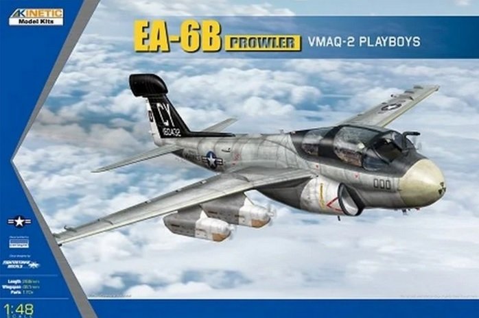 Kinetic K48112 EA-6B Prowler VMAQ-2 "Playboys" 1/48