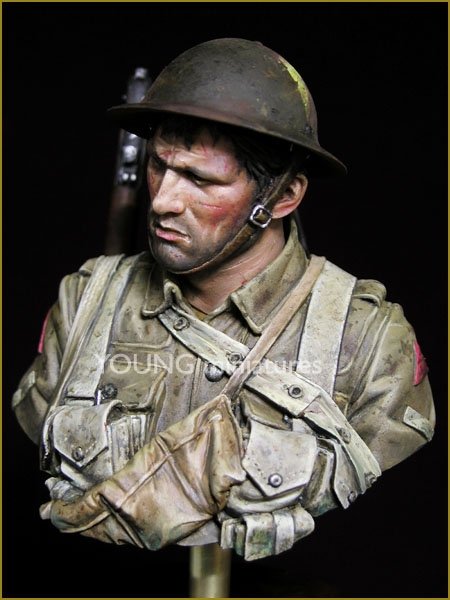 Young Miniatures YM1837 British Infantryman Somme 1916 1/10 – Bild 6