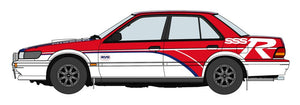 Hasegawa 20521 Nissan Bluebird 4-door sedan SSS-R (U12 type) late 1/24 – Bild 3