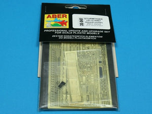 Aber 35047 Sturmtiger 38cm RW61 Assault Mortar part 2 interior (TAM,ITA) (1/35) – image 3