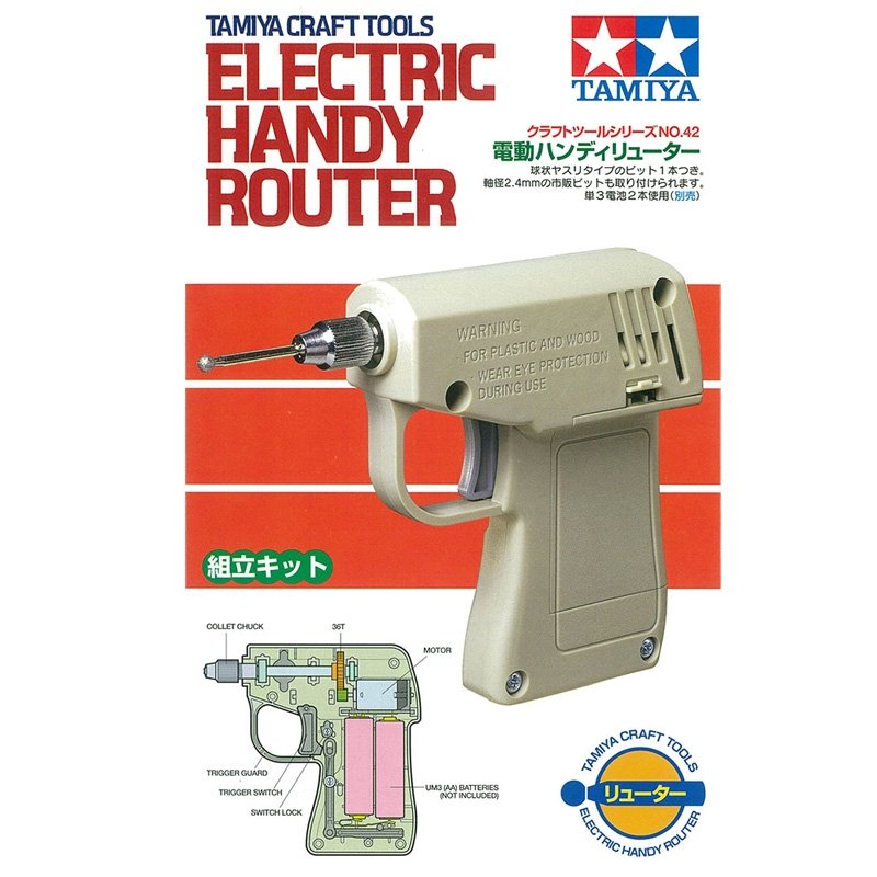 Tamiya 74042 Electric Handy Router