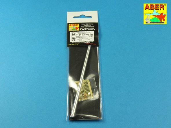 Aber 35 L-187 Armament for Russian Main Battle Tank T-14 ARMATA barrel for 125 mm 2A82-1M cannon &amp;amp; barrel for 12.7 mm Kord AA MG 1/35 – obrázek 19