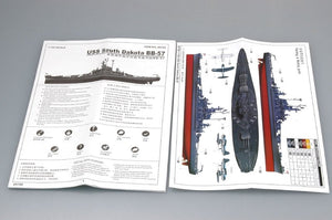 Trumpeter 05760 USS South Dakota BB-57 1/700 – Bild 3