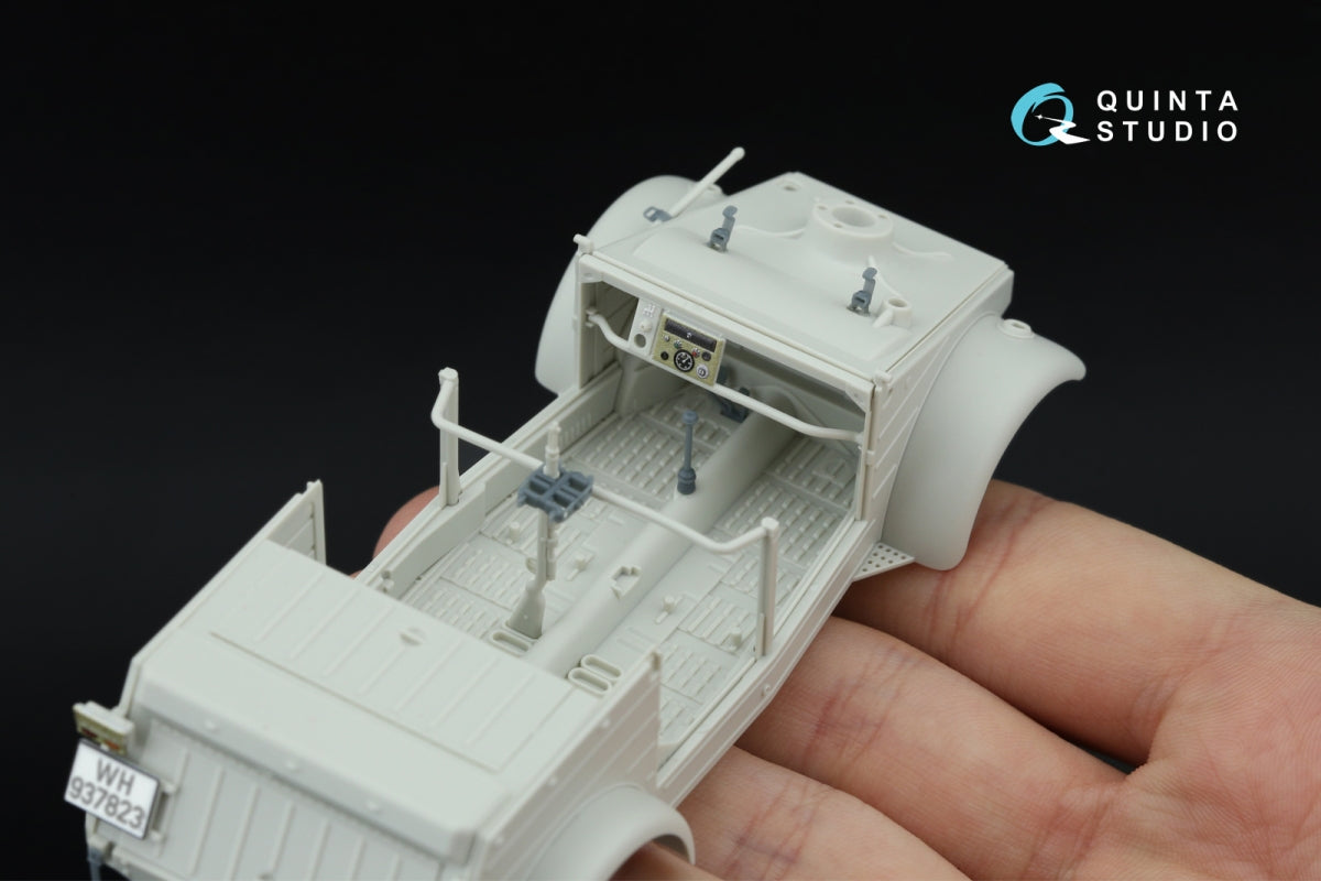 Quinta Studio QD+35151 Kubelwagen Type 82 3D-Printed &amp;amp; colored Interior on decal paper (Meng VS-016) (with 3D-printed resin parts) 1/35 – image 10