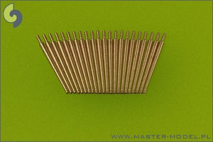 Master SM-700-039 USN 5in/51 (12.7 cm) (22 pcs) - many USN warships - fits to USS Arizona model