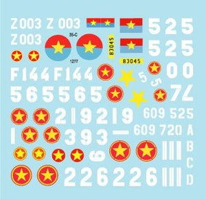 Star Decals 35-C1277 Vietnam 5. NVA 1/35 – obrázek 2