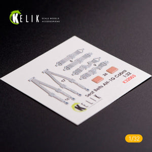 KELIK K32003 AH-1G COBRA INTERIOR 3D DECALS FOR ICM KIT 1/32 – image 6