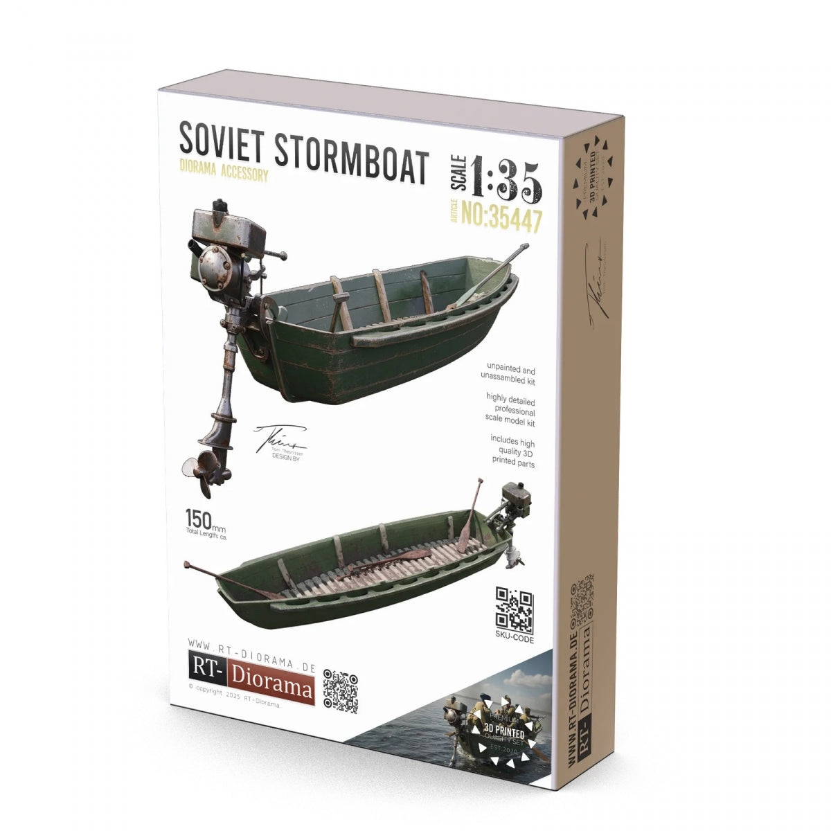 RT-Diorama 35447 Soviet Stormboat 1/35