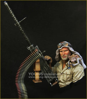 Young Miniatures YM1867 BRITISH SAS JEEP GUNNER North Africa 1941 1/10 – zdjęcie 6