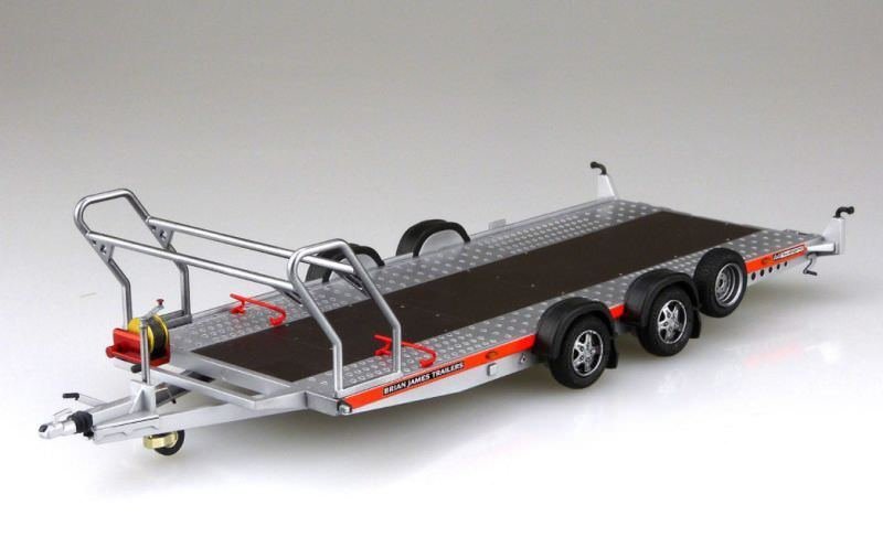 Aoshima 05260 Brian James Trailers A4 Transporter 1/24 – imagen 2