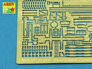 Aber 35259 Sd.Kfz.18 Pz.Kpfw.VI Ausf.E Tiger I (s.PzAbt. 501 in Tunisia) 1/35 – zdjęcie 8