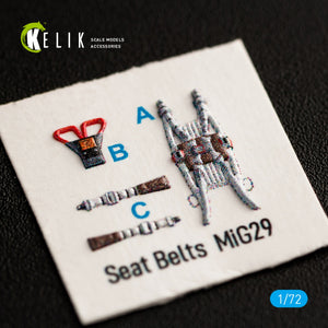 KELIK K72043 MIG-29 FULCRUM-A 9-12 INTERIOR 3D DECALS FOR GWH KIT 1/72 – obrázek 6